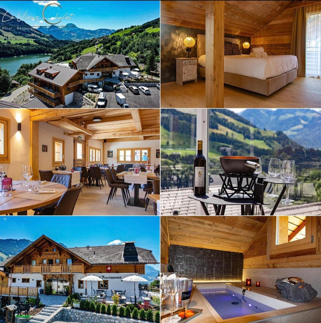 Chalet Les Ecureuils Apartment Penthouse Suite Cresuz Luaran gambar